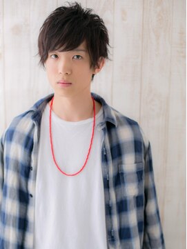 モッズヘア メン 上尾東口店(mod's hair men) ≪mod's men≫黒髪でキマル!くせ毛ショートトレイヤーF