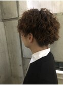 ソフトツイストパーマでおしゃれヘアー