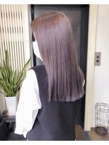 ジゼル(GiseL)&nbsp;【GiseL】ラベンダーグレー　ダブルカラーハイトーンカラー