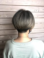 デコヘアー キートス(DECO HAIR kiitos)&nbsp;【冬カラー】襟足すっきり ぶつ切りボブのセシルカット