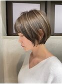 【オリーブベージュ】くすみブルー,ブルーグレージュ