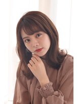 ビューティーアンドフリー ハチ(Beauty&Free 8 HACHI) ゆる巻き＊外ハネ＊ミルクティーアッシュ