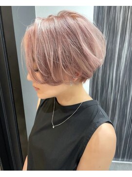 ファイブバイジエクト 堀江(FIVE by The Ect) クールショート×ハイトーンピンクラベンダー☆