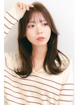 トローノ 栄(TRONO)&nbsp;【TRONO本丸】小顔 ワンカール くびれヘア 大人かわいい 透明感