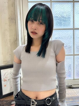 ミンクス渋谷スマートサロン(MINX shibuya smart salon) mash wolf cut