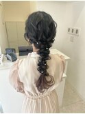ぽこぽこアレンジ × パールアクセサリー