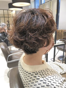 ネオリーブギンザ 銀座店(Neolive GINZA) スタイリングが楽ちんな低温デジパで作るショートパーマスタイル