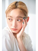 リトル 小倉(little)&nbsp;センター分け切りっぱなしボブ