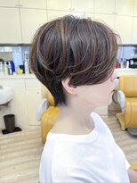 モリオ フロム ロンドン 成増店&nbsp;【morio成増 セリザワ】ハンサムショート ハイライトカラー