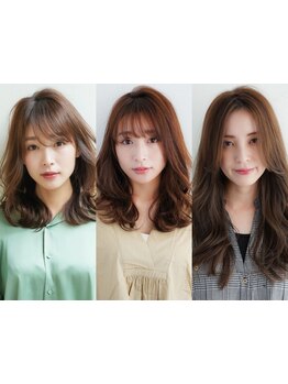 30～40代以降の大人女性に人気のサロン*トレンドを抑え,お客様に最も似合うStyleをご提案*