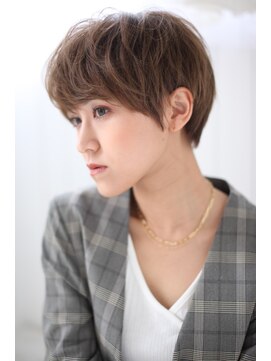 アッシュ 池袋店(Ash) 10代20代30代『大人可愛い☆マッシュショート』 #池袋駅