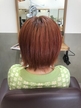 シャペウ駒込 シャギーショートボブ