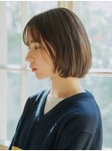 前上がりボブ