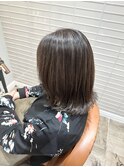 白髪ぼかしハイライトでグレージュカラー【銀座】鶴岡