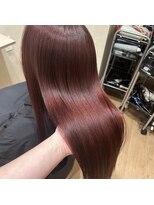 アヴァンス なかもず店(AVANCE.)&nbsp;◎チェリーレッド×髪質改善カラー◎