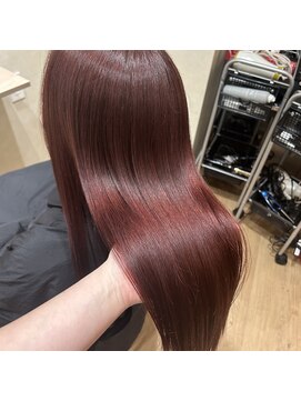 アヴァンス なかもず店(AVANCE.) ◎チェリーレッド×髪質改善カラー◎