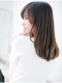 関内/髪質改善/ミルクティーアッシュでレイヤーロング♪j