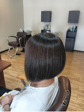 クラール ヘアー(Klar Hair) 結構前下がりボブ