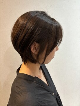 バカンス 八丁堀(BACANCES) 【BACANCES八丁堀】無加工丸みショート