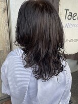 タエビスアリッサム(Taebis Alyssum)&nbsp;秋の結んで可愛いしなやかパーマ♪