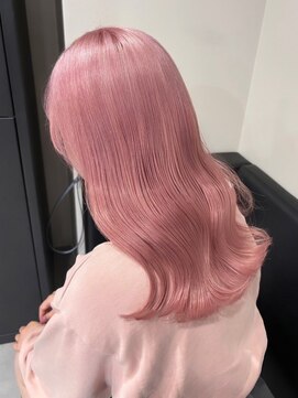 ベレーザ 渋谷(BELEZA) 10305秋色ピンクヘアーラベンダーパープル透明感カラー韓国ヘア