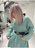 40代ミディアムヘアボブウルフカットショート小顔ワンレン