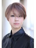 ツーブロックショート