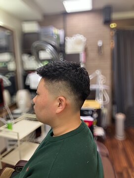 ヘアーサロン エバー(EVER) EVER濡れパンスキンフェードスタイル