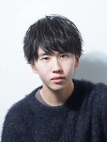 アルファ 新宿(alpha)&nbsp;サーフカール/ 刈り上げセンターパート/ブルーブラック[新宿駅]