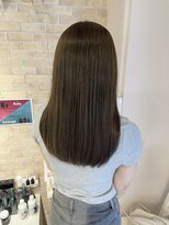 ブレス ヘアー clara店(Bless HAIR)&nbsp;10代/20代/インスタ人気/オリーブカラー/酸性ストレート