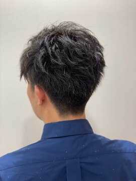 グレイスフルバーバー 新宿パークタワー店 フェザーパーマ【理容室/バーバー/フェザーパーマ】