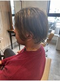 好感度アップ間違いなし◎マッシュショート/Wカラー/刈り上げ