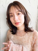 アグノス 青山(Agnos) エアリーカール薄めバングくびれヘアこなれヘア小顔カット