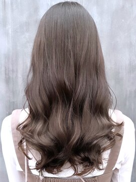 チョビー(Chobii) 表参道 コテ巻き風パーマ デジタルパーマ ココアベージュ 韓国風