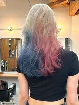 ラック 津田沼(LUCK)&nbsp;デザインツートーングラデーション　ピンク　ブルー