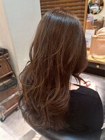 ヘアリゾート粋 トゥジュ 池袋東口店(tujuh)&nbsp;透明感カラー/ショコラブラウン/レイヤーロング