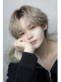 メンズカットメンズヘアシースルーマッシュダウンパーマ