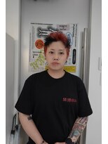 ウーズ ハラジュク(Ooze.HARAJUKU)&nbsp;ハッシュカットグレージュデザインカラーツートーンカラー原宿
