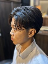 バーバー ネオ ザ クラス(BARBER NEO The Class)&nbsp;センターパート[宇都宮/バーバー/メンズカット/床屋/フェード]
