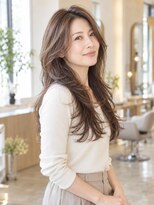 レノマ(renoma) 40代 大人ロングハイレイヤー×顔まわりレイヤー