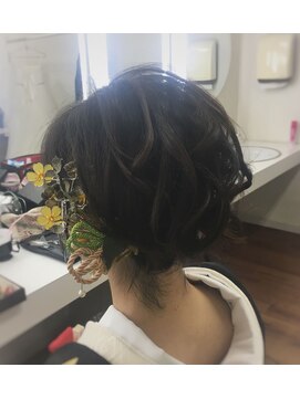 ヘアアンドケア エジェリラボ(hair&care egerie lab) お呼ばれ和装arrangeヘア