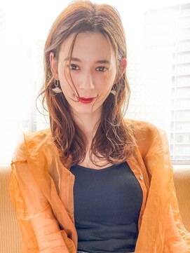 テイラー(Taylor) 【Taylor 】☆大宮 オレンジベージュ×大人ロング