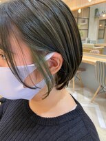 シー バイ ロンド 新宿(Sea by Lond)&nbsp;【藤原三知代】ハイライトカラーで作る小顔ショート