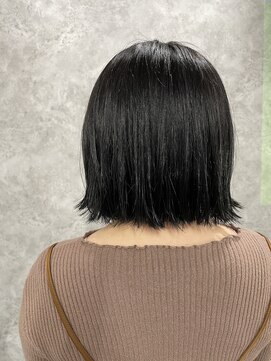 コーパル(copal) 自然光で楽しめる 暗髪 ブルーグレージュカラー