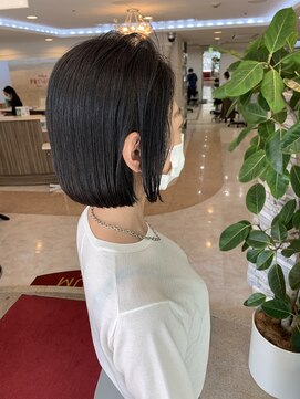e.m.a プレミアムビューティーサロン 栄駅店(e.m.a PREMIUM BEAUTY SALON) 大人ボブ/大人ショート