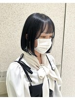 マイル 渋谷(mile)&nbsp;ブルーブラック×ボブ