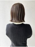 パッツン小顔効がオシャレなミニボブ