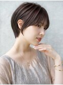 前髪あり大人ショート20代30代40代【AIN.表参道】川原大地