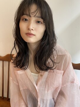 ガーランド (Garland) 大人かわいいくびレイヤー顔まわりレイヤー小顔シースルーバング