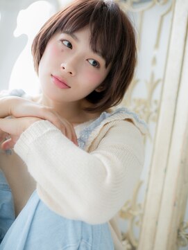 モッズ ヘア 福岡姪浜店(mod's hair) mod's姪浜/ステップボーンカットフレンチカジュアルミニボブh